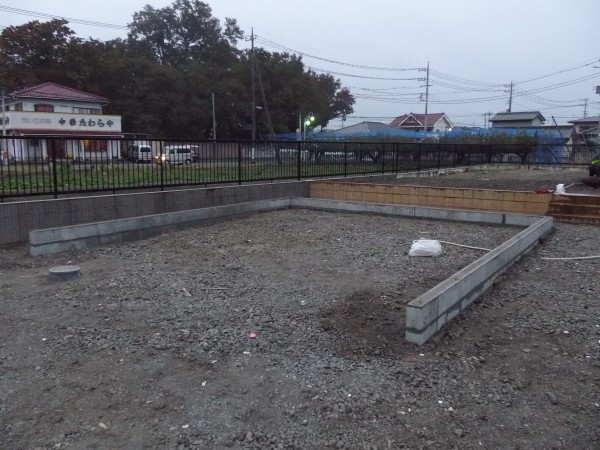 藤岡市T邸　ガレージ基礎工事サムネイル