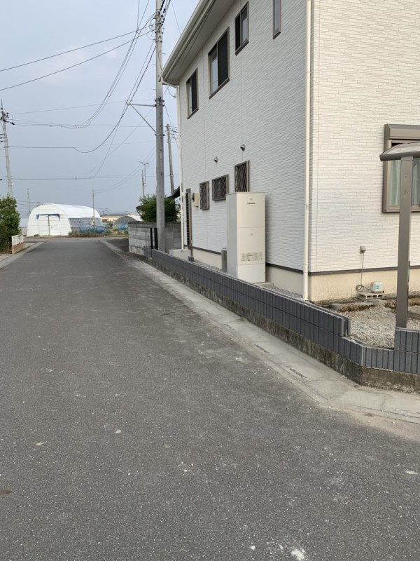 TK邸　境界ブロック塀の工事サムネイル