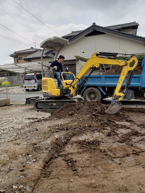 US邸　着工です。サムネイル