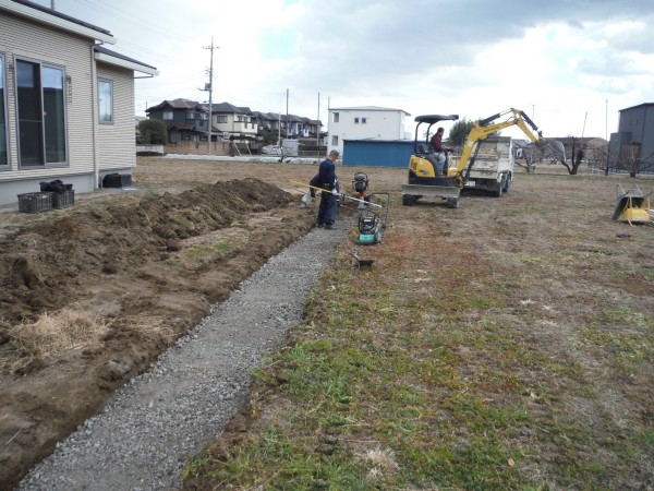 MK邸　着工ですサムネイル