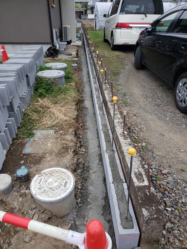 SS邸　境界ブロックサムネイル