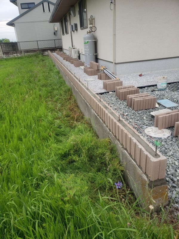 NG邸　ブロック積みサムネイル